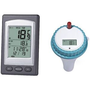 Tinor - Wireless Thermometer, Wireless Temperature Digital Pool Floating Thermometer Water Gauge Swimming Pool Spa Bathtub Tinor - Wireless Thermometer, Wireless Temperature Digital Pool Floating Thermometer Water Gauge Swimming Pool Spa Bathtub