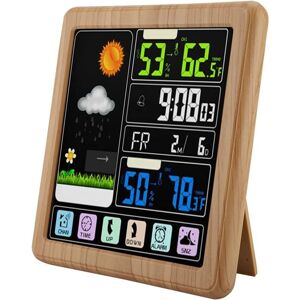 Serbia - Station Météo sans Fil TS-3310 Thermomètre Intérieur Extérieur sans Fil à écran Tactile Complet avec Capteur, Station de Prévision Serbia - Station Météo sans Fil TS-3310 Thermomètre Intérieur Extérieur sans Fil à écran Tactile Complet avec Capteur, Station de Prévision