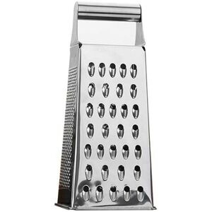 Coavas - wmf square grater, 8 x 24 cm, stainless steel grater, 4 grater surfaces, ideal as a potato grater, vegetable cutter, Cromargan stainless Coavas - wmf square grater, 8 x 24 cm, stainless steel grater, 4 grater surfaces, ideal as a potato grater, vegetable cutter, Cromargan stainless