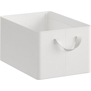 1x 35L Storage Boxes, with Handles, Storage Chests Fabric, White - Woltu 1x 35L Storage Boxes, with Handles, Storage Chests Fabric, White - Woltu
