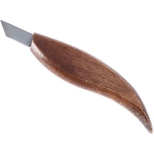 GROOFOO Wood Carving Knife Stainless Steel Blade Walnut Handle Whittling Knife Ergonomic Wood Carving Tool GROOFOO Wood Carving Knife Stainless Steel Blade Walnut Handle Whittling Knife Ergonomic Wood Carving Tool