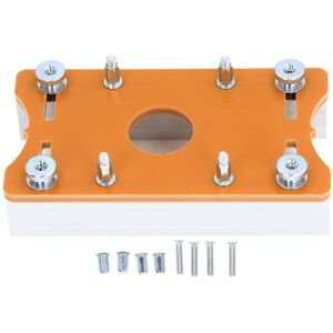 GROOFOO Wood Router Table Insert Plate Aluminum Alloy Slotting Positioning Plate for 65mm Router Woodworking Tools GROOFOO Wood Router Table Insert Plate Aluminum Alloy Slotting Positioning Plate for 65mm Router Woodworking Tools