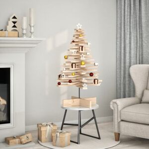 Wooden Christmas Tree for Decoration 100 cm Solid Wood Pine vidaXL Wooden Christmas Tree for Decoration 100 cm Solid Wood Pine vidaXL