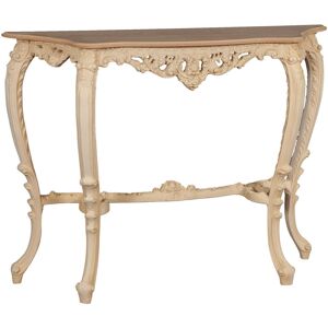 Biscottini - wooden console, raw finish, made in italy Biscottini - wooden console, raw finish, made in italy