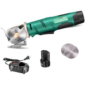 Aougo - Work Tools 12V Lithium Battery Electric Fabric Scissors For Leather Fabric Cordless Electric Cutter Rechargeable Handheld Cutting Tool (Color Aougo - Work Tools 12V Lithium Battery Electric Fabric Scissors For Leather Fabric Cordless Electric Cutter Rechargeable Handheld Cutting Tool (Color