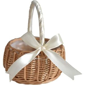 Tlily - Woven Flower Basket Hualanzi Wicker Basket Candy Gift Basket-19cm Tlily - Woven Flower Basket Hualanzi Wicker Basket Candy Gift Basket-19cm
