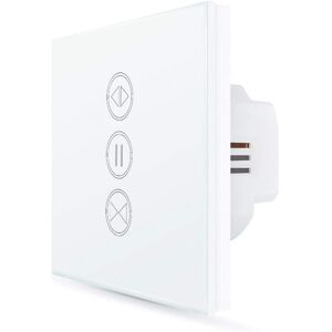 Aiperq - 2x Connected Roller Shutter Switch, Adjustable Opening, WiFi Curtain Switch, Compatible with Alexa Google Home for Voice Control, Smart Wall Aiperq - 2x Connected Roller Shutter Switch, Adjustable Opening, WiFi Curtain Switch, Compatible with Alexa Google Home for Voice Control, Smart Wall
