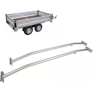 SANS MARQUE x Trailer Tarpaulin Supports, Flat Tarpaulin Supports, Aluminum, Adjustable 100-145 cm, Durable & Non-Slip Aluminum Supports, for Trailer Tarpaulins SANS MARQUE x Trailer Tarpaulin Supports, Flat Tarpaulin Supports, Aluminum, Adjustable 100-145 cm, Durable & Non-Slip Aluminum Supports, for Trailer Tarpaulins
