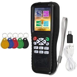 TLILY X100 RFID NFC Smart Card Reader Writer+5xUID Keychain Duplicator TLILY X100 RFID NFC Smart Card Reader Writer+5xUID Keychain Duplicator