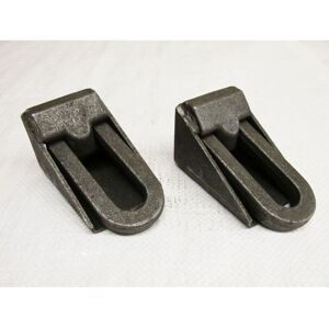 Securefix Direct - X2 3.1 Ton Heavy Duty Weld On Self Colour Lashing Rings - 3100KG Trailer Truck Lorry 115MM x 65MM Securefix Direct - X2 3.1 Ton Heavy Duty Weld On Self Colour Lashing Rings - 3100KG Trailer Truck Lorry 115MM x 65MM