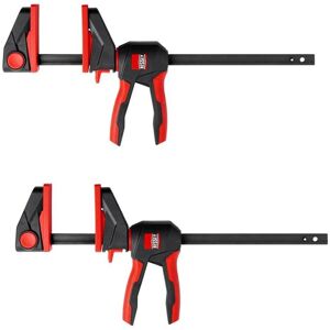 x2 Bessey EZ360-30 Rotating Handle Swivel One-Handed 360 Clamps 300mm EZ360 x2 Bessey EZ360-30 Rotating Handle Swivel One-Handed 360 Clamps 300mm EZ360