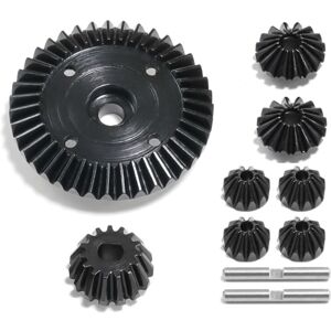Tlily - XV02 TT02 TT02B 45-Gauge Steel Complete Set of Differential Gear + Main Gear Set Steel Gear(C) Tlily - XV02 TT02 TT02B 45-Gauge Steel Complete Set of Differential Gear + Main Gear Set Steel Gear(C)