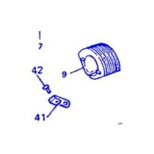 3HL-F172L-00 Bracket 2 DT50R 91-92 - Yamaha 3HL-F172L-00 Bracket 2 DT50R 91-92 - Yamaha