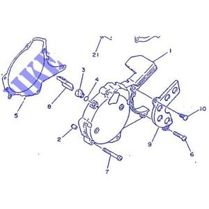 Yamaha 3SH-E5455-00 Guarnizione TDR/TZR 125 - Gasket Yamaha 3SH-E5455-00 Guarnizione TDR/TZR 125 - Gasket