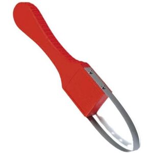 CYSLMUK Red Garden Bandit Manual Weeder Tool with Iron Loop and Sharp Blades Hand Weeding Tool with Plastic Handle for Weeding CYSLMUK Red Garden Bandit Manual Weeder Tool with Iron Loop and Sharp Blades Hand Weeding Tool with Plastic Handle for Weeding