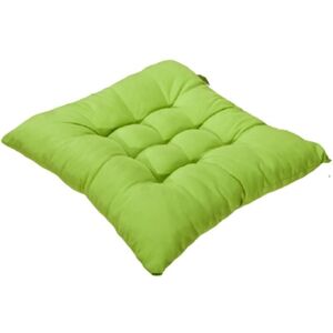 Chair Cushion 40 x 40 cm Square Quilted Home Decor Comfortable Colorful Indoor Outdoor (Green) - Ymyny Chair Cushion 40 x 40 cm Square Quilted Home Decor Comfortable Colorful Indoor Outdoor (Green) - Ymyny