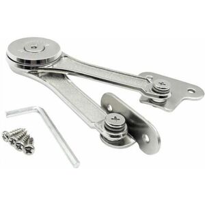 Standard Strong Hardware for Lift-Up and Flap Lids Stay Lift Systems Force Reservoir for Lift-Up Door System Cabinet Furniture Hinge Set of 2 - Ymyny Standard Strong Hardware for Lift-Up and Flap Lids Stay Lift Systems Force Reservoir for Lift-Up Door System Cabinet Furniture Hinge Set of 2 - Ymyny