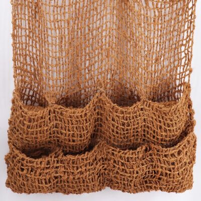 AQUAGART Coconut Fiber Pond Mat with Plant Pockets - Garden Erosion Protector AQUAGART Coconut Fiber Pond Mat with Plant Pockets - Garden Erosion Protector