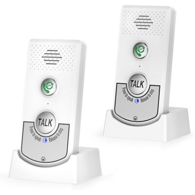 YS-YALOTRS 2-Way Wireless Intercom System for Portable Home Voice Intercom Ringer with 2000mAh Rechargeable Battery, 1000M Long Range Intercom System for Home, YS-YALOTRS 2-Way Wireless Intercom System for Portable Home Voice Intercom Ringer with 2000mAh Rechargeable Battery, 1000M Long Range Intercom System for Home,