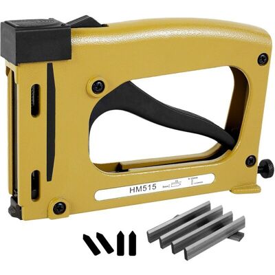 SNQ Manual photo frame tool, photo frame with 500 nails, portable stapler, photo frame stapler, photo frame supplies for framing paintings and art SNQ Manual photo frame tool, photo frame with 500 nails, portable stapler, photo frame stapler, photo frame supplies for framing paintings and art