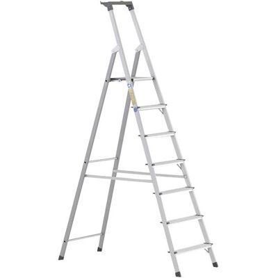 Zarges S 6 Stufen - Stehleiter - Aluminium - Eloxiert Zarges S 6 Stufen - Stehleiter - Aluminium - Eloxiert