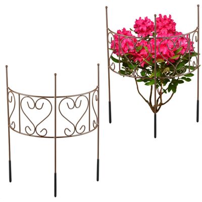 RELAXDAYS Steel Plant Support - Supporto per Arbusti, 2 pz. RELAXDAYS Steel Plant Support - Supporto per Arbusti, 2 pz.