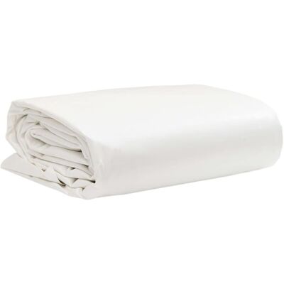 vidaXL White 2.5x4.5m Heavy-duty Tarpaulin vidaXL White 2.5x4.5m Heavy-duty Tarpaulin