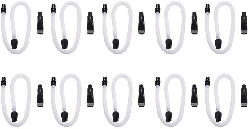 Tlily - 10X Flexible Tube Mouthpiece Melodica and Organ Accessories for 32/37 Keys