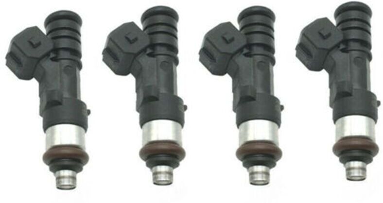 Tlily - 4PCS Fuel Injector Injection Nozzle 0280158207 101481 1538984/8A6G9F593AA for - Focus Fiesta B-Max C-Max