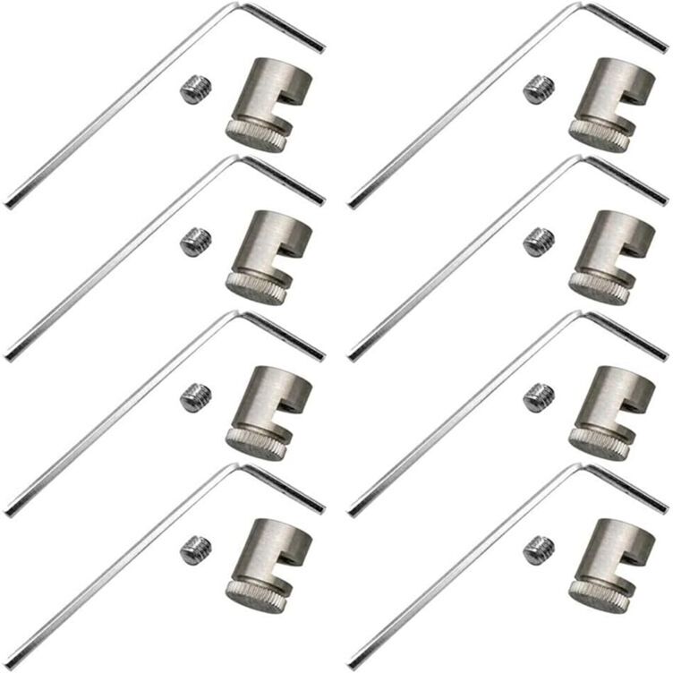 Tlily - 8 Packs Thumb Stud Fit for Buck 110 Folding Knife, Universal Replacement Button Hunting Knives Blade