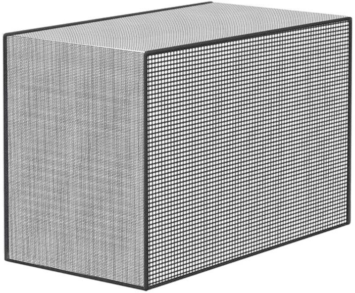 Tlily - Air Conditioner Covers for Outside Window Units: Mesh Cover u Shaped ac 8000BTU, 10000BTU, , Waterproof Black