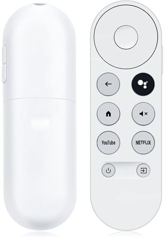 YMYNY Bluetooth ir Voice Remote Control for Google Chromecast tv 2020 4K Snow G9N9N Replacement Google Remote with Netflix and Youtube Buttons (Remote