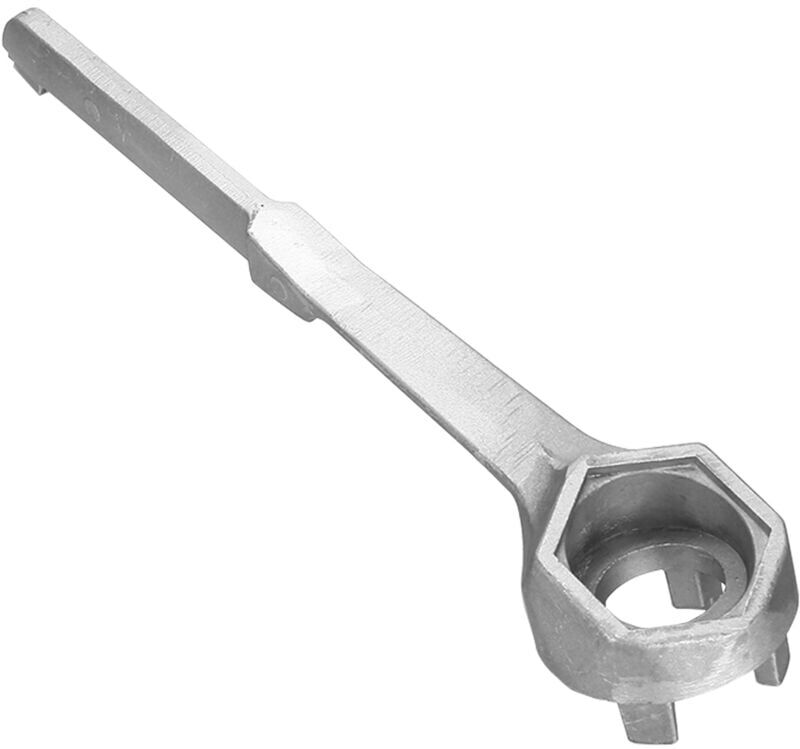 Tlily - Bung Wrench, Drum Wrench Aluminum Opener Tool for 10 15 20 30 50 55 Gallon Barrels, Fits 2 and 3/4 inch Caps
