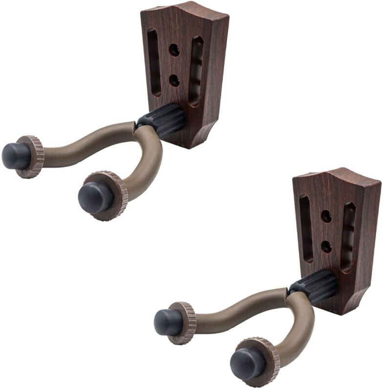 Linghhang - Guitar Wall Mount 2pcs abs Removable Guitar Holder Wall Mounted Guitar Stand Classical Acoustic Electric Guitar Ukule Heavy Duty Inst