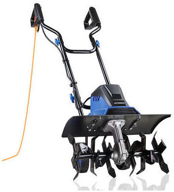 Hyundai - 1500W 450mm Electric Garden Tiller, Cultivator, Rotovator and Rototiller