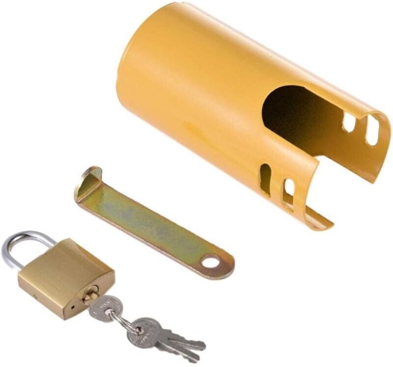MEMKEY Faucet Lock Anti-Theft Cover High Quality Metal Iron Multifunctional Outdoor Garden Kitchen