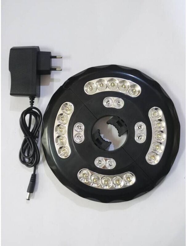 MEMKEY Parasol Lights Rechargeable 28 LEDs Parasol Light Patio Umbrella Lamp Lighting 3 Brightness Modes Outdoor Lighting for Camping Patio Garden Tent