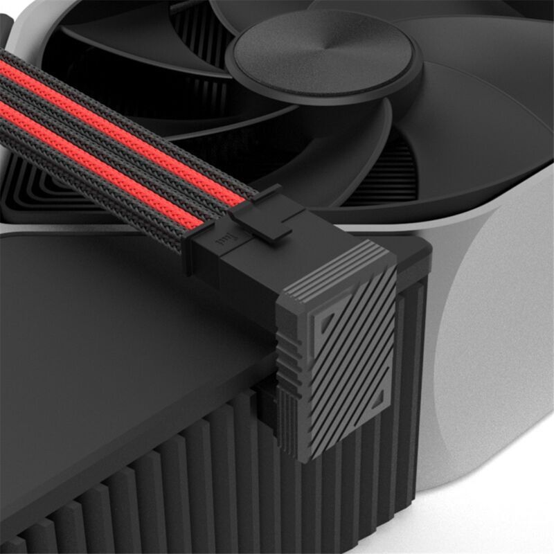 TLILY Power Supply Connector 16Pin(12+4Pin) ATX3.0 12VHPWR 600W GPU 180° Adapter for 4090 4080 4070 Ti 3090-A