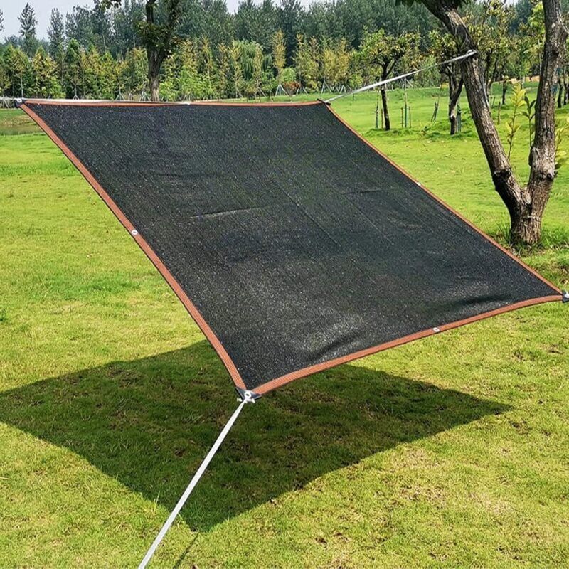 BEIJIYI Premium Quality Black Shade Net, Knitted Shade Fabric, 85% UV Resistant Sun Protection Net, Shade Sail for Plants, Home, Kennel, Pool (3x4m)