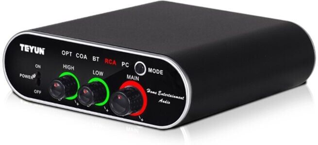 Tlily - Professional usb Audio Interface Sound Card 2CH 2X150W 4Ω TPA3325 HiFi Amplifier BT5.0 rac for Studio Mixer us plug