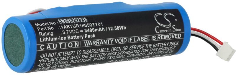 Vhbw - Replacement Battery compatible with Akai 5000 Solo, ewi 5000 Electric Wind Synthesizer, Digital Wind Instrument (3400mAh, 3.7V, Li-Ion)