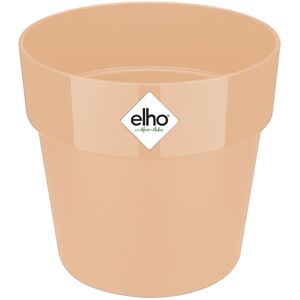 Elho - Plant Pot Flower Pot Recycled Recyclable Plastic Mint Peach Mulberry Round Frost-Resistant Size Choice Colour Choice nude/2,9 Liter (de)