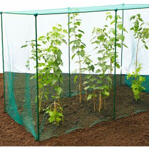 GARDENSKILL Build-a-Cage Fruit & Veg Cage with Bird Net - 3m x 2m x 1.875m high