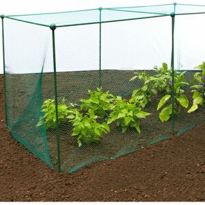 GARDENSKILL Build-a-Cage Fruit & Veg Cage with Bird Net - 2.5m x 2.5m x 1.25m high