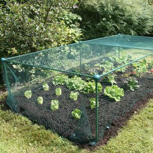 GARDENSKILL Build-a-Cage Fruit & Veg Cage with Bird Net - 2.5m x 2.5m x 0.625m high