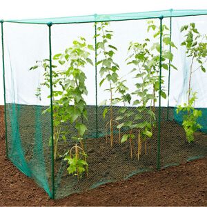 GARDENSKILL Build-a-Cage Fruit & Veg Cage with Bird Net - 3m x 1m x 1.875m high