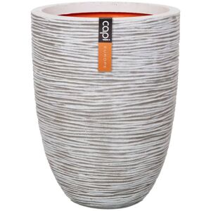 Royalton - Capi Vase Nature Rib Elegant Low 46x58 cm Ivory KOFI783