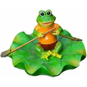 Pesce - Decorative Sculpture Statue Decor Home Crafts Modern Art Living Room Floating Frogs Statue Outdoor Garden Pond Decorative Cute Sculpture