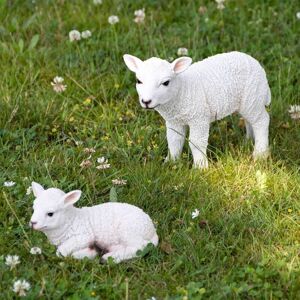 Berkfield Home - Esschert Design Lamb Standing 25.4x9.2x20.3cm