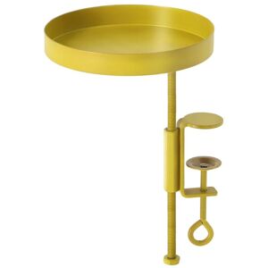 Berkfield Home - Esschert Design Plant Tray with Clamp Round Gold s